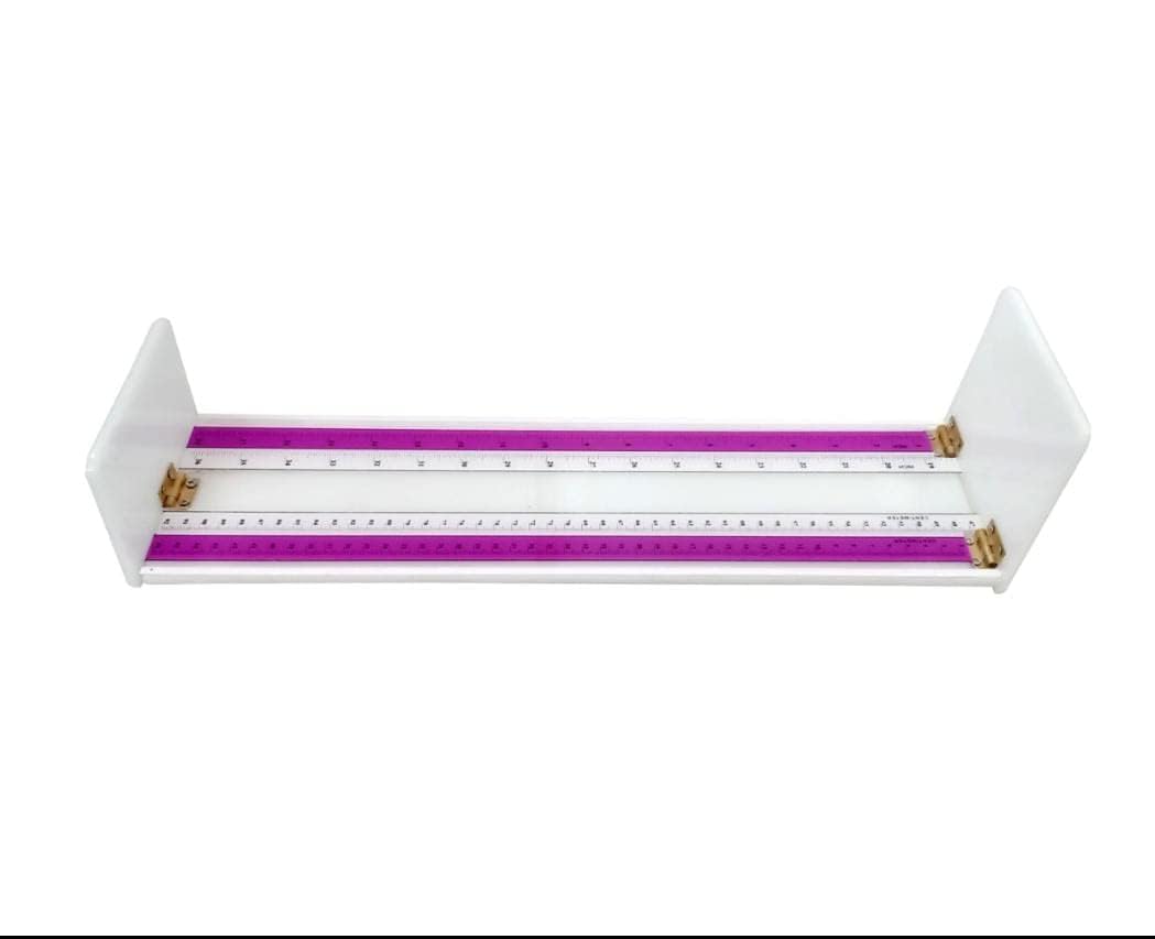 Baby Infantometer Height Measurement Scale, Accurate Length Measuring Board for Newborns, Infants & Toddlers, Growth Measurement Tool with Purple Ruler