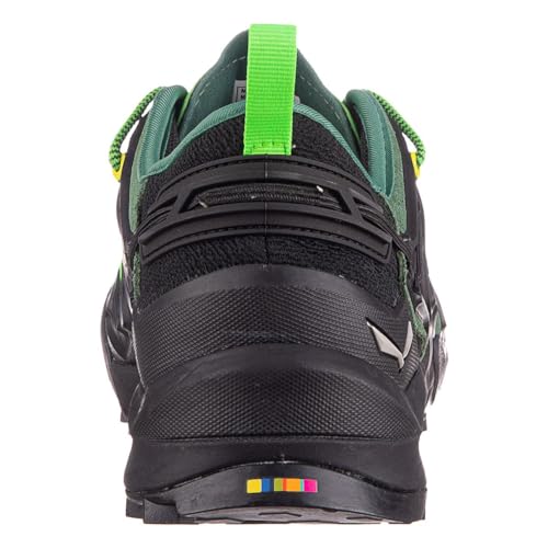 Salewa Tênis masculino de caminhada e acampamento, Murta/Verde Fluo, 41 BR