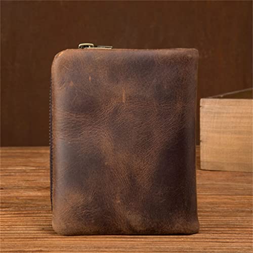 Wallet Vertical Real Money Clip Card Bag Zero Purse Men's and Women's Storage Bag Purse3