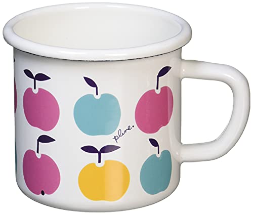 Plune マグカップ 380ml りんごたち ホーロー MA-503