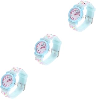 3Pcs Relógios De Quartzo Relógios Meninas Relógio Digital Meninos Relógio Digital Meninas Relógio Esportivo De Pulso Relógios Infantis Relógios De Desenho Animado Para Meninas De