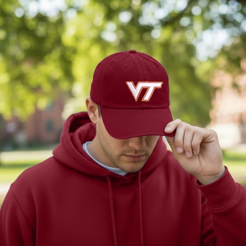 Desert Cactus Virginia Tech University Baseball Hat miniatura 5