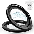 2 Pack GuoluvSoo RV Toilet Seal Replacement 385311658 for Dometic 300/310/320 Series - High-Grade Leak-Proof Rubber Flush Ball Gasket Replacement for Odor Control & Water Tight Seal, Easy Installation