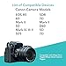 Foto&Tech 2.5mm-C3 Remote Control Shutter Release Cable Cord for Miops Nero Smart Camera Trigger, Compatible with Canon EOS R5 Mark II R5 6D Mark II, 5D Mark IV III II, 5DS 5DR, 7D Mark II D60 5D 7D