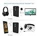 Ziidoo Bluetooth 5.0 Transmitter and Receiver, 3-in-1 Wireless Bluetooth Adapter,Low Latency Bluetooth Audio Adapter for TV,Car,Home Stereo System