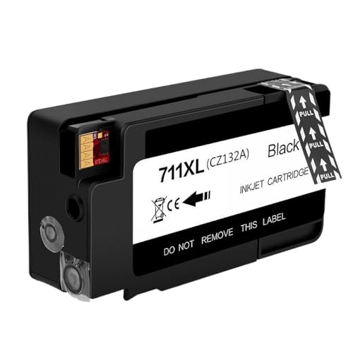 ZCBHGYVF Compatible 711XL 711 Ink Cartridge Full Of Ink For DesignJet T120 T520 Printer(1PC - Black) ZCBHGYVF Compatible 711XL 711 Ink Cartridge Full Of Ink For DesignJet T120 T520 Printer(1PC - Black)