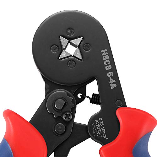 Conjunto de alicates de crimpagem, terminais elétricos de fio com catraca auto-ajustável Ferramentas