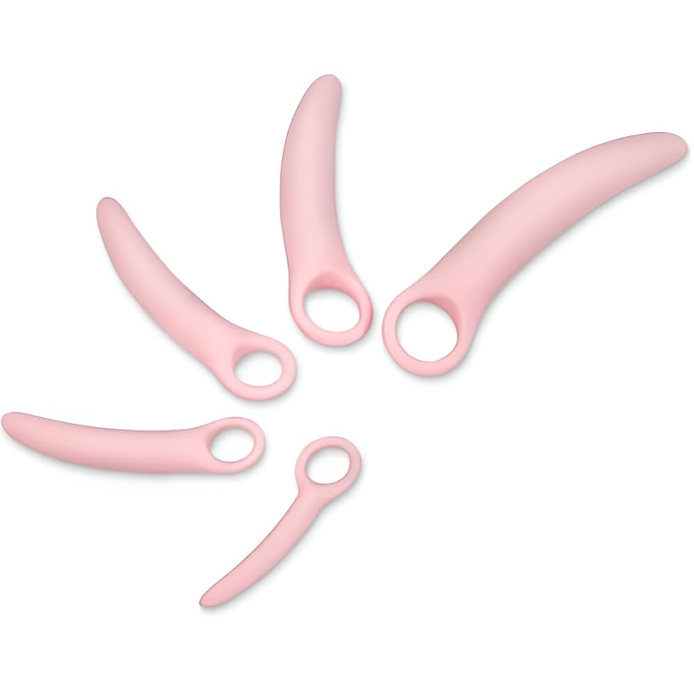 B-Arm Silicone Pelvic Trainer Set in 5 Diameter Sizes - 1.3cm, 2cm, 2.2cm, 2.7cm, 3.3cm | Dilator Trainer Set for Women with a ring hole for easy usage(B) (B0D9YR2FHB) Amazon Price History, Amazon Price Tracker
