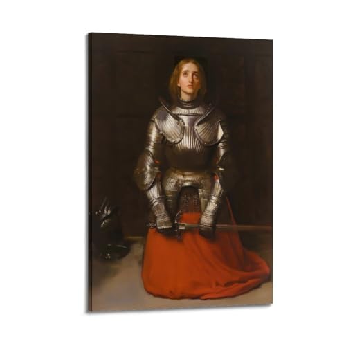 Toile Jeanne d'Arc Sir John Everett Millais - Tableau décoration murale maison 50x75