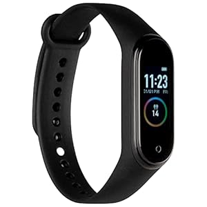 HAYDENT Intelligente Armbanduhr mit Farb-Touchscreen, Fitness und Sport, Smartwatch mit Schrittzähler, Oximeter, Kalorienzähler, Herzfrequenz, Blutdruck