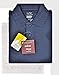 IZOD mens Short Sleeve Pique polo shirts, Navy, 36-37 US