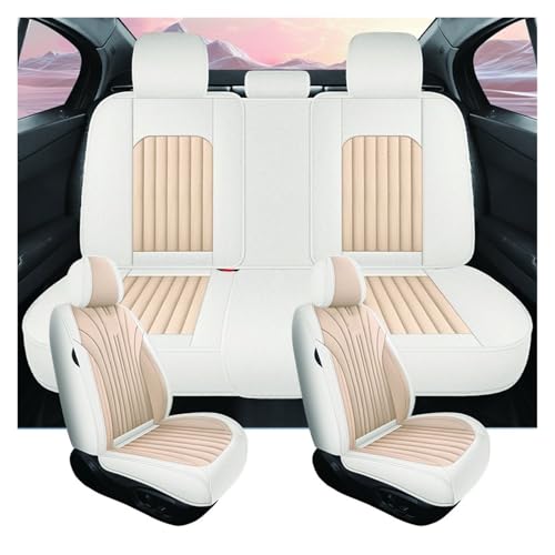 Housses de siège voiture universelles beige : accessoires d'intérieur automobile Peugeot 207