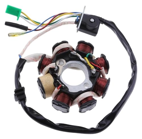 Bobina estator de encendido por magneto de 8 polos para motor GY6 125cc y 150cc de motocicleta