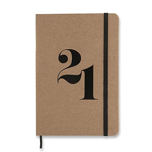 Agenda Planner Cicero 2021 Kraft Semanal Anotações 14x21 (Média) Preto 2659