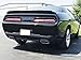 iJDMTOY Blackout Smoked Lens Rear Bumper Reflector Lenses Compatible With 2015-up Dodge Challenger, OE-Spec LH RH Assembly