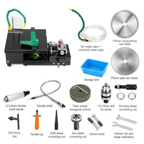 Pulidora multifuncional de gemas con sistema de refrigeración para joyería 5