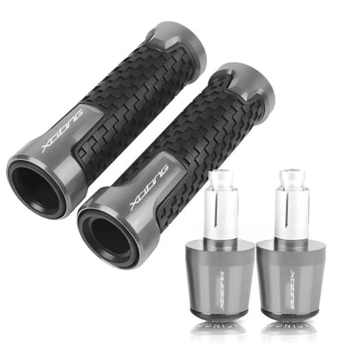 Empuñaduras de manillar antivibración con contrapeso de 22mm para moto Kymco Xtown