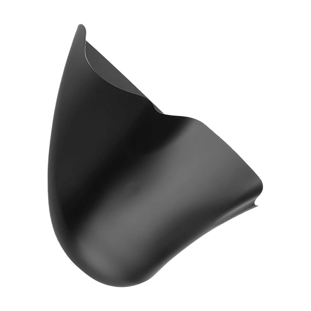 Riloer 1x Schwarz Frontspoiler unten Schutzblech, Air Dam Kinnverkleidung Kompatibel mit Ha-rley Sportster 1200 883 Iron XL 2004-2020, schwarz glänzend