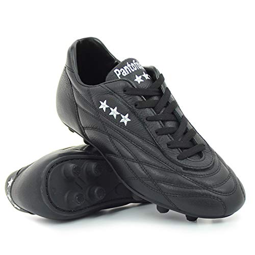 Scarpa Calcio Pantofola D'Oro New Star Vitello Artigianale Made in Italy n 39