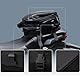 Motorrad Hecktasche,Sozius Rucksack Klein Motorrad Hecktasche Abnehmbar Gepäcktasche Satteltasche Multifunktionstasche PU-Leder Fahrradtasche Sport Rucksack