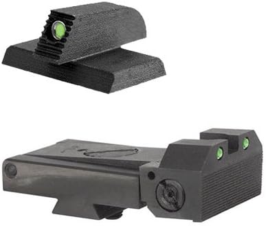 Kimber Adjustable Kensight 1911 Sight Set Trijicon Tritium Insert - Night Sights - Matching Front Sight