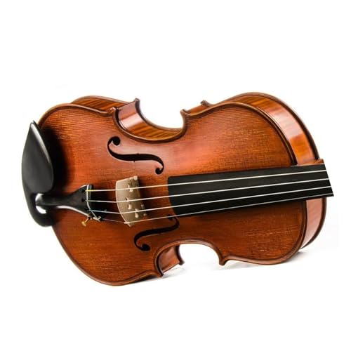 Juego De Violín Acústico De Tamaño Completo Violín Profesional 4/4 De Abeto Y Arce Flameado Con...