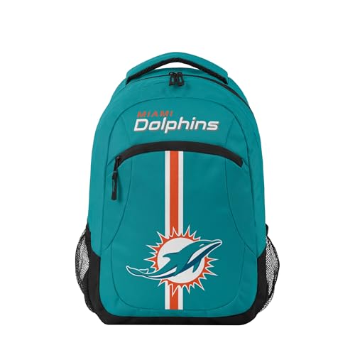 Image of FOCO Miami Dolphins NFL Alternate Color Action Backpack - Teal