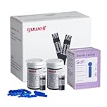 yuwell Blood Glucose Test Strips and Lancets for Model 710 Only x 50pcs