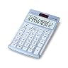 CASIO カシオ 電卓 JS-20DC-BU ブルー