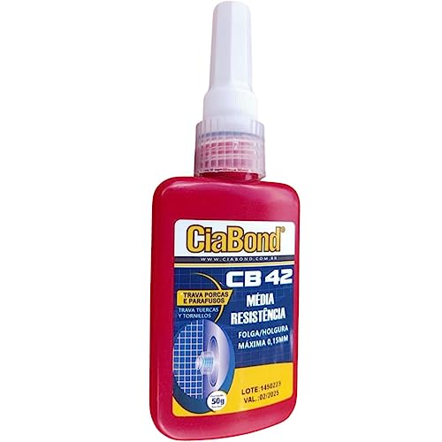 Cola Trava Rosca Baixo Torque Azul CB 42 Ciabond 50gs