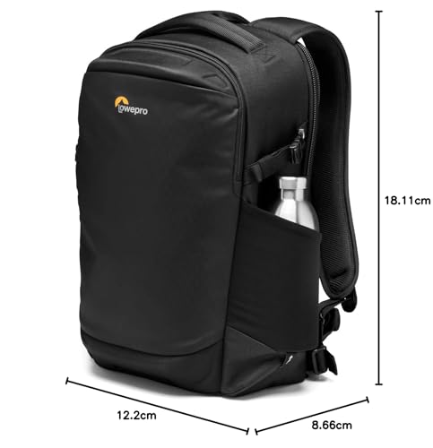 Lowepro Flipside BP 300 AW III Mirrorless and DSLR Camera Backpack - Black - with Rear Access - with Side Access - with Adjustable Dividers - for Mirrorless Like Sony α7 - LP37350-PWW