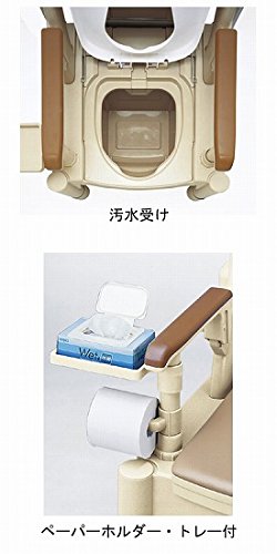 Amazon | アロン化成 安寿 ポータブルトイレKX-SDR ベージュ | 安寿