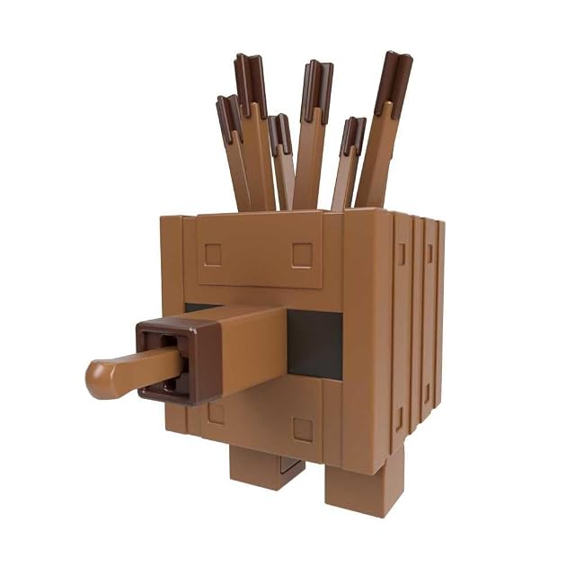 Foto 2 de 8 de Minecraft Legends - Figuras de acción de 3.25 Pulgadas con acción de Ataque y Accesorio, Juguetes…