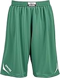 Spalding Attack Shorts De Equipaciones, Hombre, Verde/Blanco, L