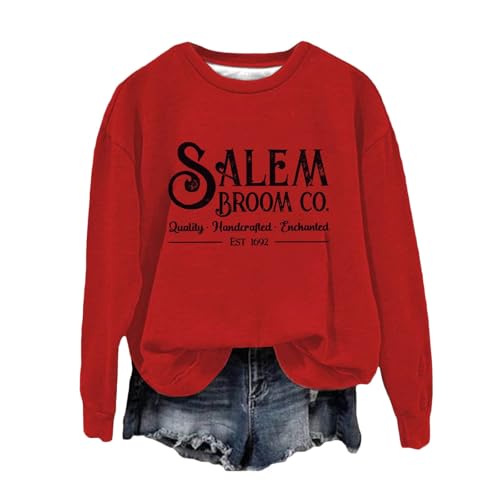 1692 They Missed One Halloween Shirts for Women Salem Sweatshirt Long Sleeve Shirt Halloween Sweater Fall Pullover Tops