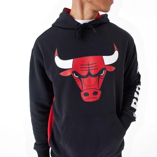 Sweat oversize New Era NBA Panel Chicago Bulls NBA - vue 9