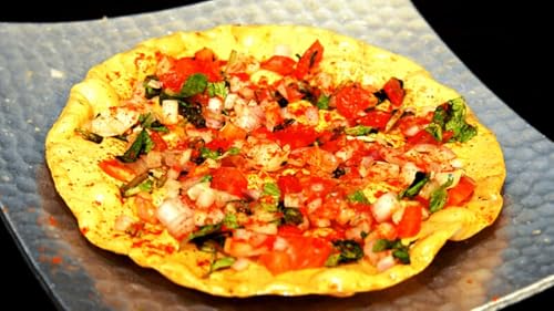 Image of MarwarBites Moong Dal Plain Papad /Meduim Spice Moong Papad 500g | Indian Snack | Size : 8 inch inch
