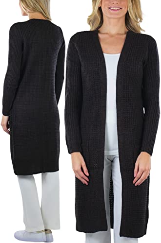Image of ToBeInStyle Women's Warm Heavy Knit Long Sleeve Cardigans