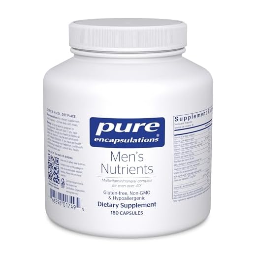 Pure Encapsulations Men's Nutrients Capsules