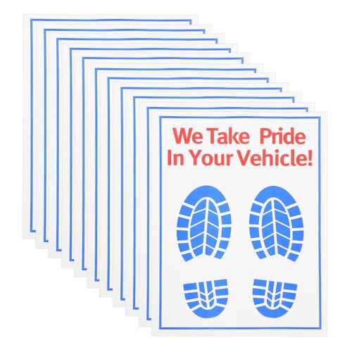 Tapis de sol jetable auto pour éviter de salir votre moquette par temps de pluie