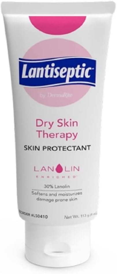 Lantiseptic Dry Skin Therapy Tube, 4 Ounce (Pack of 2)