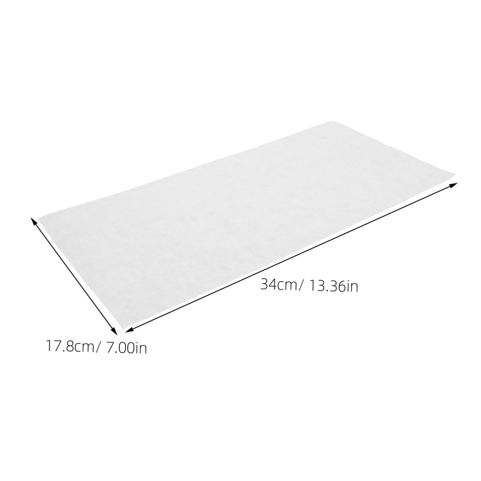 Papier Sulfurisé Antiadhésif 300 Feuilles Blanc 34x17,8cm