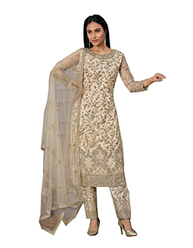 Image of Delisa Indian Pakistani traditional Eid Party Plus Size ready to wear salwar kameez suit Dress for women with dupatta-2088