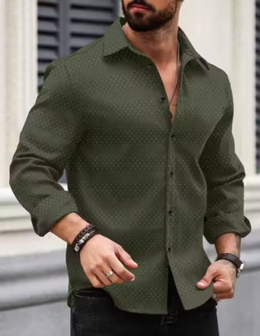 Men Solid Casual Collared Shirt Breathable Comfortable Regular Fit Modern Stylish Everyday Fashion Outfit 7 Men Solid Casual Collared Shirt Breathable Comfortable Regular Fit Modern Stylish Everyday Fashion Outfit - Image 7