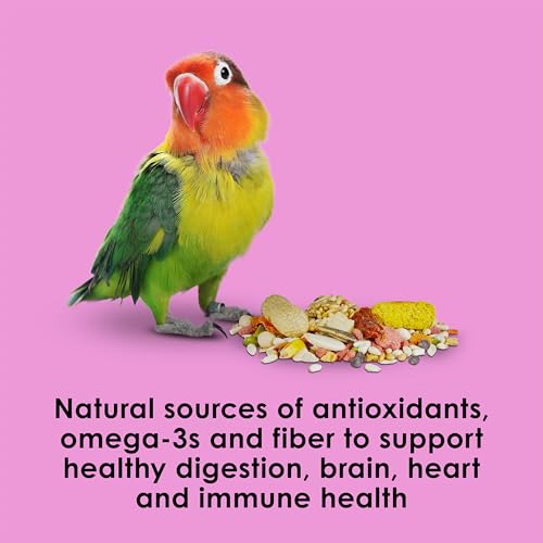 Kaytee Fiesta Big Bites Small Parrot & Conure Bird Food, 4 Pounds - image 7
