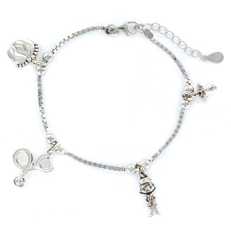 Eres lo mas mujer Pulseras Profesiones Plata (Matrona)