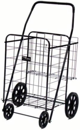 012BK Shopping Cart Jumbo Plus - Black