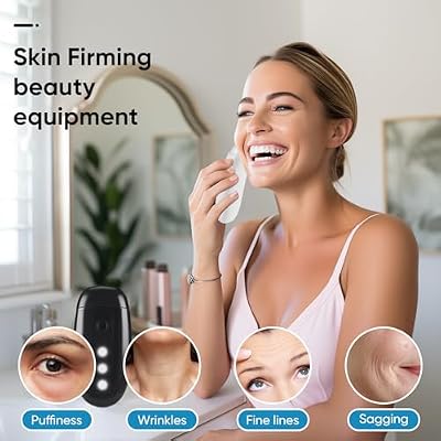 Aphrona Galvanic Spa - Facial Toning Device - Micro-Current Gua Sha face Tone Device - Skin Firming - FDA Cleared Facial Massager