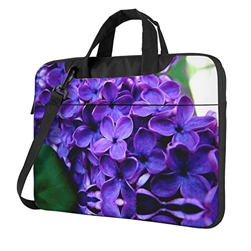 Sac à bandoulière pour ordinateur 13 pouces style ananas et fleur au bureau ou en cours
