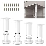 【Installation simple】 : leur conception autocollante garantit une installation facile et rapide, vous permettant de profiter immédiatement des avantages de ces rehausseurs de meubles innovants.